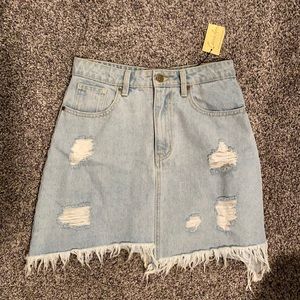 Jean skirt